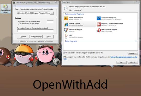 openwithadd openwithadd